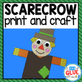 Scarecrow Craft Paper Activity and Creative Writing