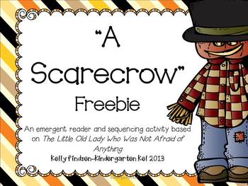 Preview of Scarecrow Emergent Reader and Sequencing