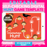 Scarecrow Hunt Google Slides PowerPoint Editable Game Template