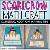 Scarecrow Math Craft for Counting, Addition, or Making Ten