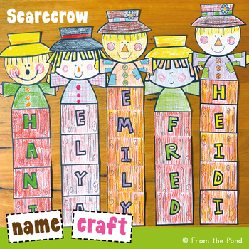 Preview of Scarecrow Name Craft