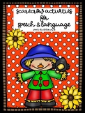 Scarecrow Packet for Speech Therapy