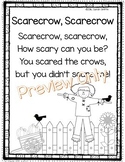 Scarecrow Poem | Thanksgiving Poem for Kids | November