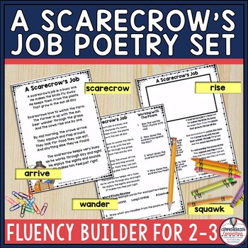This poetry freebie is perfect for use in the fall. It includes the poem in color and b/w, a comprehension and word work page, and a visualizing page. Check out this post for more teaching ideas. 