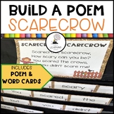 Build a Poem ~ Scarecrow, Scarecrow