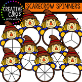 Scarecrow Spinners {Creative Clips Digital Clipart}