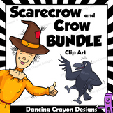 Crow Clip Art | Scarecrow Clip Art BUNDLE