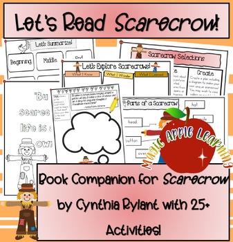 Preview of Scarecrow by Cynthia Rylant Fall Book Companion