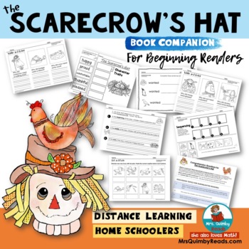 Scarecrow Portrait Shapes Roll and Draw Game Sheets