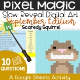 Scaredy Squirrel - A Pixel Art Activity