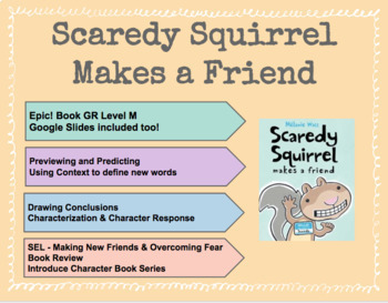 Preview of Scaredy Squirrel Makes a Friend (Epic! Book)