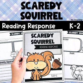 Preview of Scaredy Squirrel Activities: Read-Aloud Reading Response Journal 1st 2nd Grade