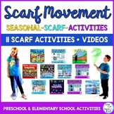 Scarf Movement Activity Bundle 3: Music, PE, Preschool