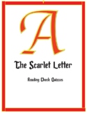 Scarlet Letter Reading Check Quizzes