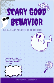 Preview of Scary Good Behavior - Classroom Behavior Management Chart