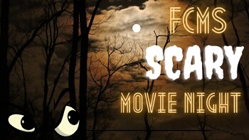 Preview of Scary Movie Night -Flyer