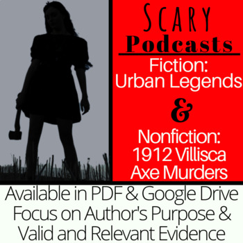 Preview of Scary Podcasts: Lore and Urban Legends