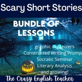 Scary Short Story Stations Unit Bundle of Lessons Growing 