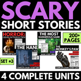 Scary Short Story Units - Horror Stories - Halloween Readi