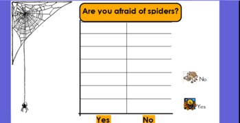 Preview of Scary Spiders: A Whiteboard Flipchart Resource