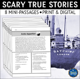 Scary Stories Nonfiction Reading Comprehension Passages