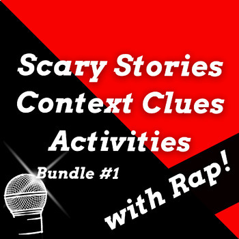 Preview of Scary Stories Unit for Middle School Context Clues Activities