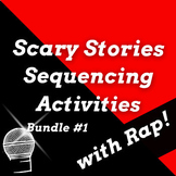 Scary Stories Unit for Middle School with Sequence of Even