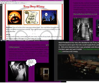 Scary Stories Worksheets Teaching Resources Teachers Pay Teachers