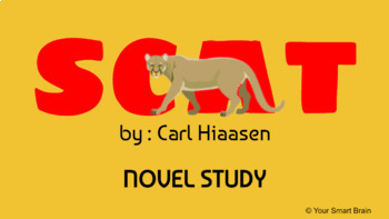 Preview of Scat Novel Study