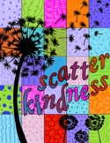 Scatter Kindness - 25-Piece Collaborative Poster