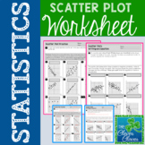 Scatter Plot Worksheet
