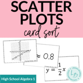 Scatter Plots Card Sort