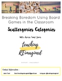 Scattergories Categories Game!