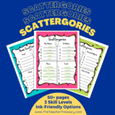 Scattergories: Creative Word Work Game for Kids