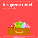 Scattergories game instructions
