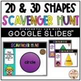 Scavenger Hunt (2D & 3D Shapes) - DIGITAL {Google Slides™/