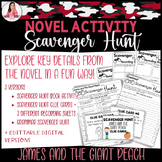 Scavenger Hunt A James and The Giant Peach, After Reading 