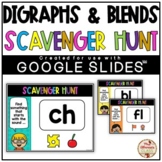 Scavenger Hunt (Digraphs & Blends) - DIGITAL {Google Slide