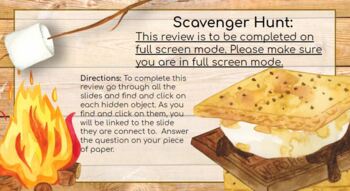 Preview of Scavenger Hunt: Editable Digit Online Review Template