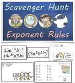 Scavenger Hunt - Exponent Rules