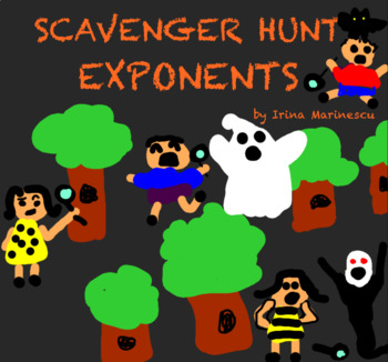 Preview of Scavenger Hunt - Exponents