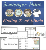 Scavenger Hunt - Finding a given Percent of a Number
