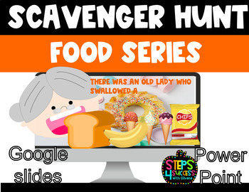 Preview of Scavenger Hunt Food Series