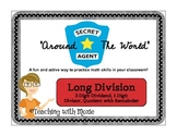 Scavenger Hunt Math - Long Division 3 Digit Dividend