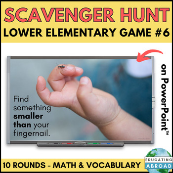 Preview of Math Problem Solving Game | Classroom Scavenger Hunt Activity