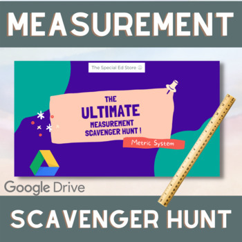 Preview of Scavenger Hunt Measurement Activity 