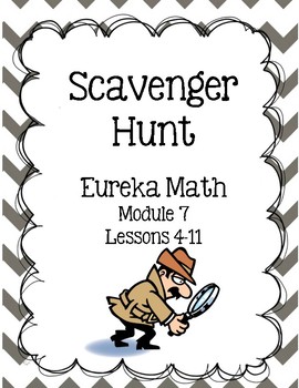 Scavenger Hunt Grade 3 Module 7 Lessons 4-11 by Working Smarter in ...