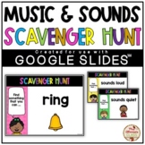 Scavenger Hunt (Music & Sounds) - DIGITAL {Google Slides™/