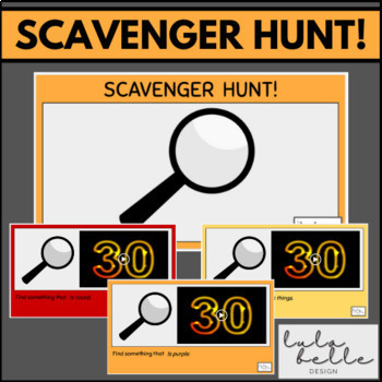 Preview of Scavenger Hunt Online for Students