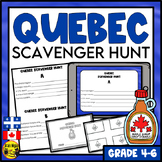 Quebec Geography Scavenger Hunt